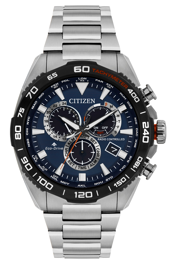 Citizen Promaster Motor Eco-Drive Stainless Steel Blue CB5034-58L