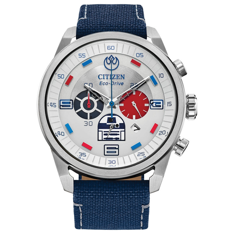 Citizen Men's Eco-Drive Chronograph Star Wars R2-D2 CA4219-03W