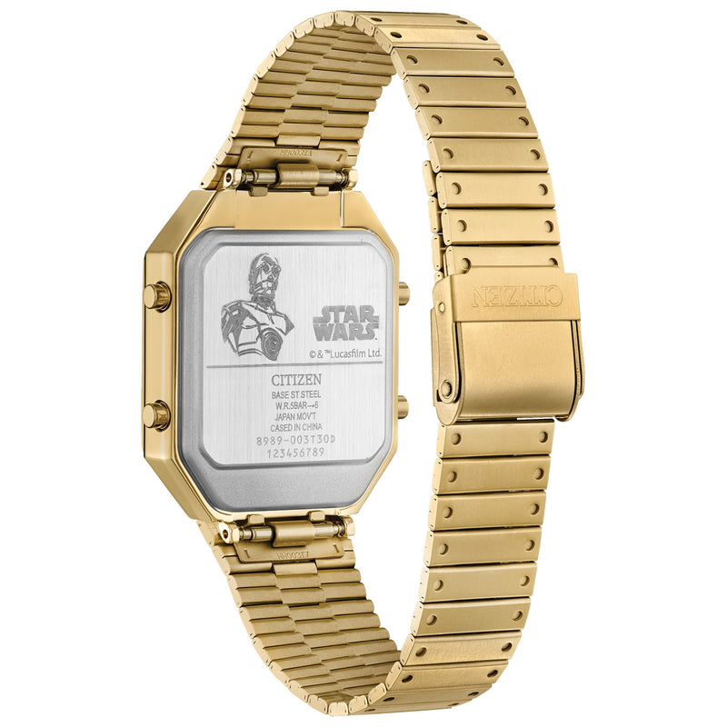 Citizen Men's Eco-Drive Star Wars C-3PO Ana-Digi Gold JG2123-59E
