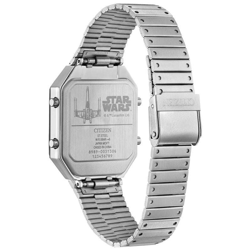 Citizen Men's Eco-Drive Star Wars Rebel Pilot Ana-Digi Grey JG2131-51H