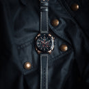 AVI-8 Hawker Hunter Atlas Dual Time Chronograph Jet Black AV-4100-06