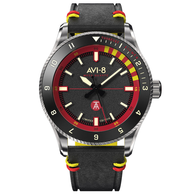 AVI-8 Tuskegee Airmen Meca-Quartz Limited Edition, Licata AV-4103-01