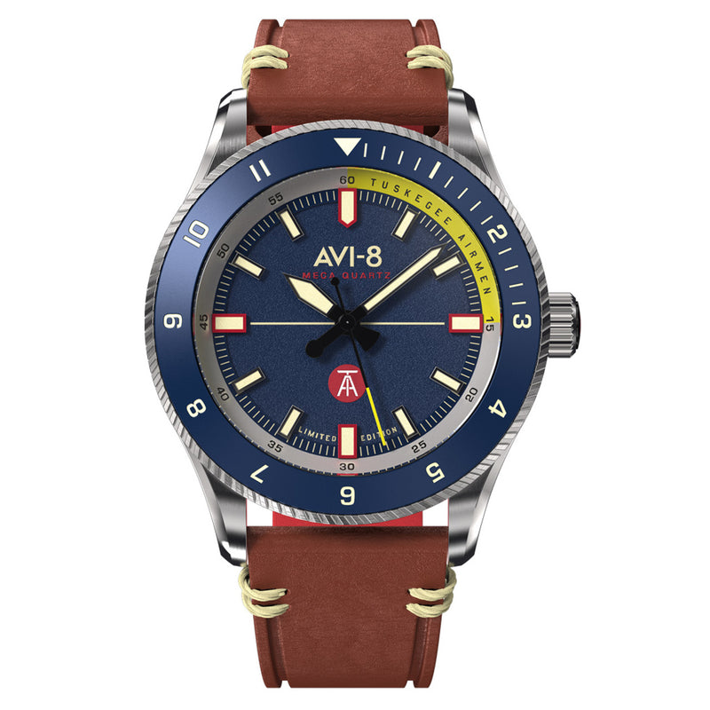 AVI-8 Tuskegee Airmen Meca-Quartz Limited Edition, Lucera AV-4103-02