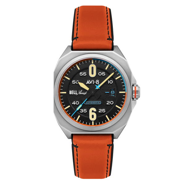 AVI-8 BELL X-1 Machbuster Automatic Graphite Black AV-4115-01