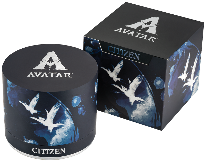 Citizen Disney Avatar Pandora Blue Dial Leather Strap AW2060-02W