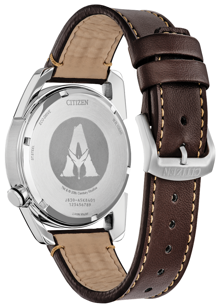 Citizen Disney Avatar Pandora Blue Dial Leather Strap AW2060-02W