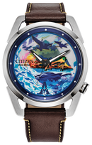 Citizen Disney Avatar Pandora Blue Dial Leather Strap AW2060-02W