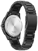 Citizen Men's Eco-Drive Black Dial Titanium Brycen Watch AW1855-52E