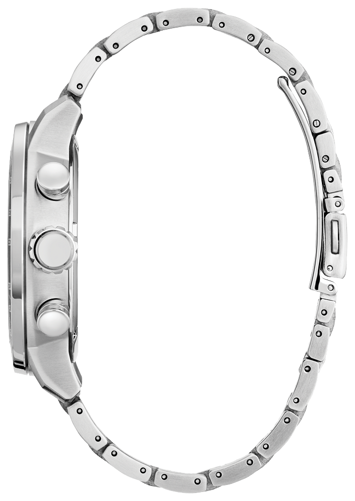 Citizen Men's Eco-Drive Blue Dial Titanium Brycen Watch CA0850-59L