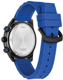 Citizen Brycen Black Dial Silicone Strap Eco-Drive Watch AT2586-05E