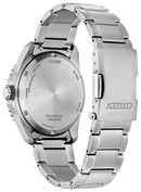 Citizen Men's Eco-Drive Black Dial Titanium Brycen Watch AW1840-50E