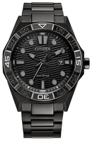 Citizen Men's Eco-Drive Black Dial Titanium Brycen Watch AW1855-52E