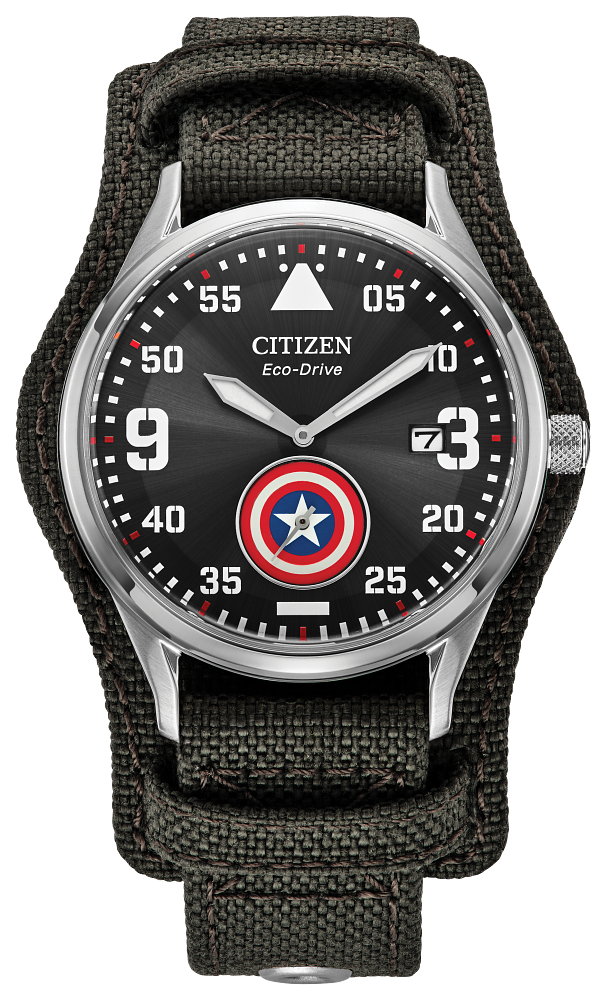 Citizen Marvel Captain America Forever Eco-Drive Watch BV1140-00W