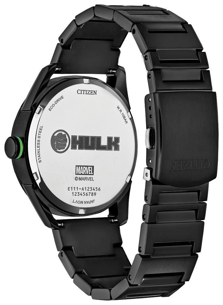Citizen Marvel The Hulk Men's Eco-Drive Watch BM7675-57W