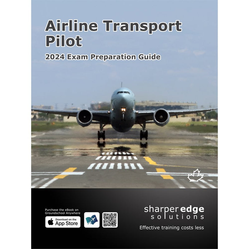 Sharper Edge Solutions - Airline Transport Pilot Exam Preparation Guide - 2024
