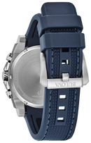 Bulova Precisionist Chronograph Watch Blue Dial 98B315