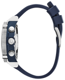 Bulova Precisionist Chronograph Watch Blue Dial 98B315