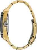 Bulova Precisionist Chronograph Watch Gold Tone Stainless Steel 98D156