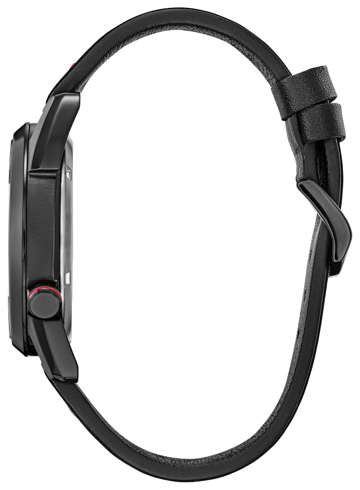 Citizen Eco-Drive Marvel Miles Morales Men's Leather Strap Watch AW1685-00W