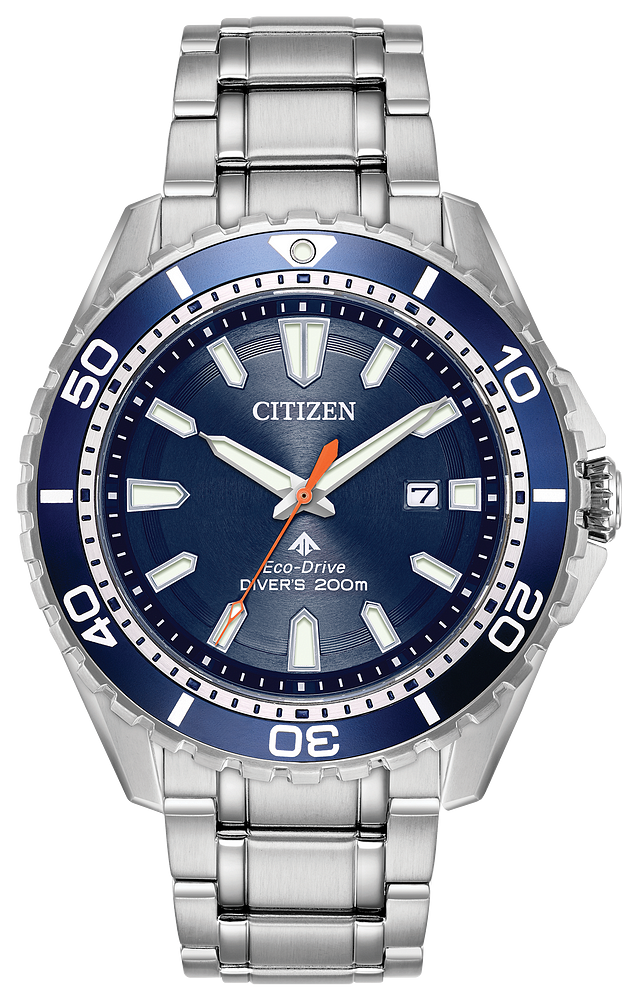 Citizen Promaster Diver 200 Meters Eco-Drive Blue Dial BN0191-55L