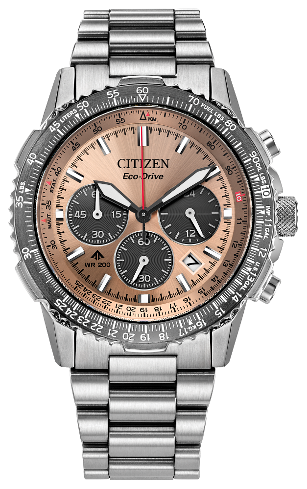 Citizen Eco-Drive Promaster Air Navihawk Salmon Dial CA4664-60X