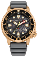 Citizen Promaster Eco-Drive Diver Grey-Gold Unisex Watch BN0163-00H