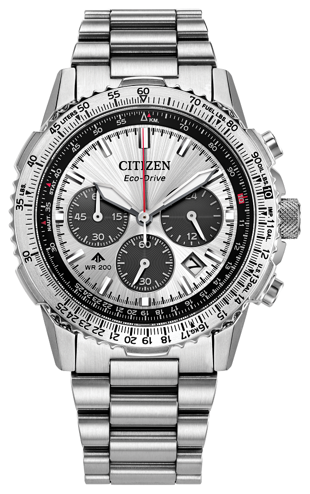 Citizen Eco-Drive Promaster Navihawk A-T Silver Dial CA4660-61A