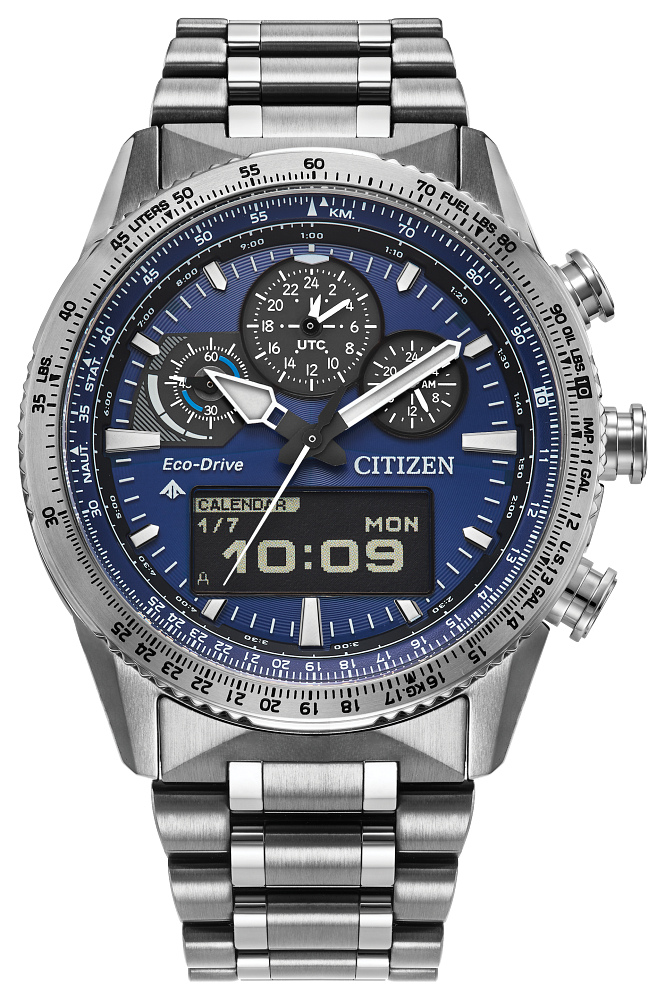 Citizen Eco-Drive Promaster Skyhawk U830 Blue Dial JJV2000-51L