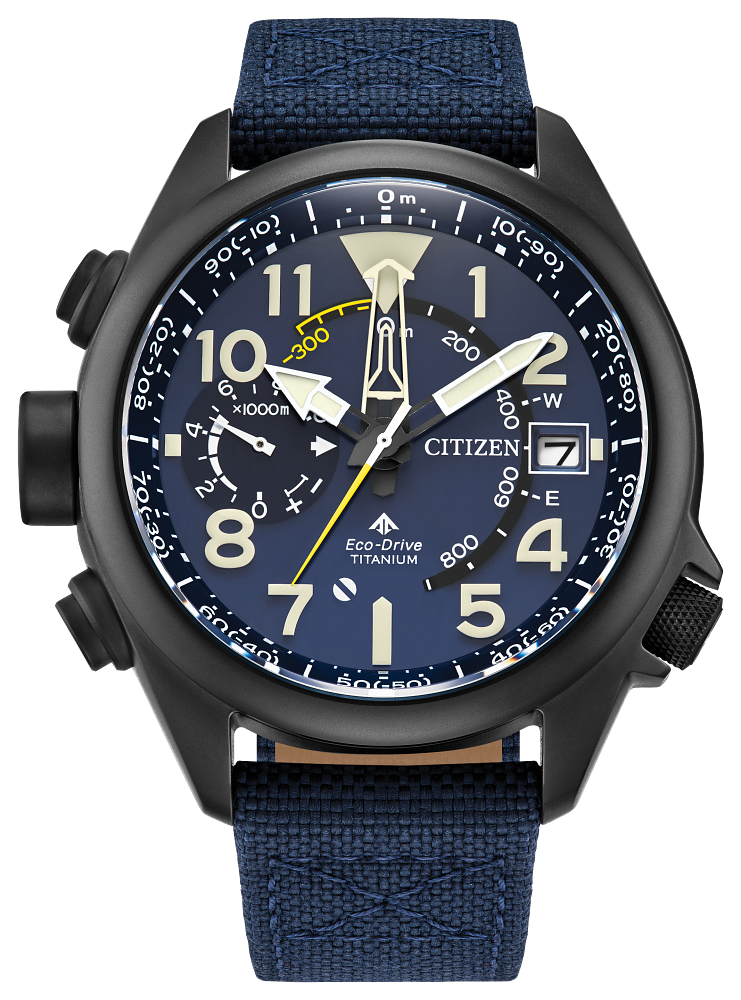 Citizen Eco-Drive Promaster Altichron Super Titanium Blue BN4065-07L