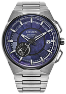 Citizen Eco-Drive Satellite Wave X Perpetual World Time Blue Dial CC3097-52L