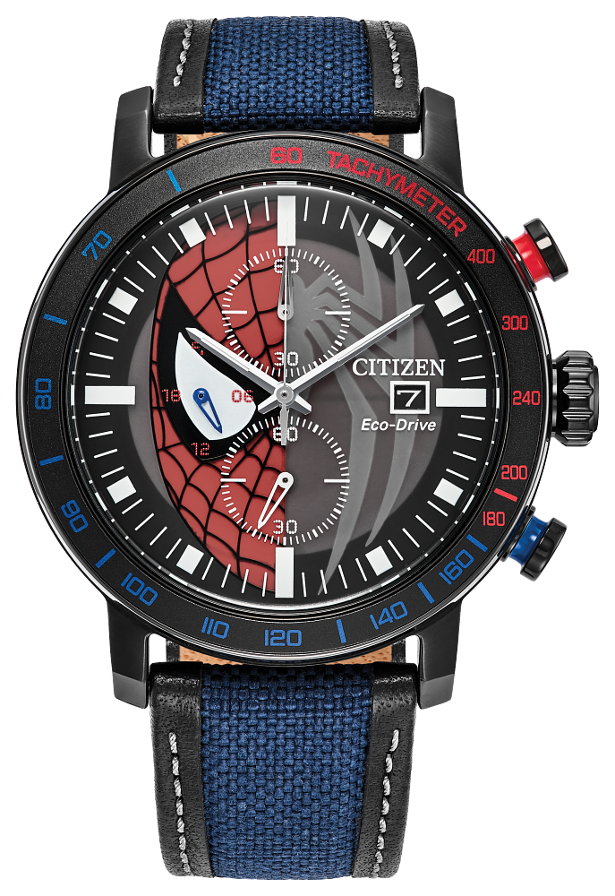 Citizen Marvel Spider-Man Double Vision Eco-Drive Watch CA0855-47W