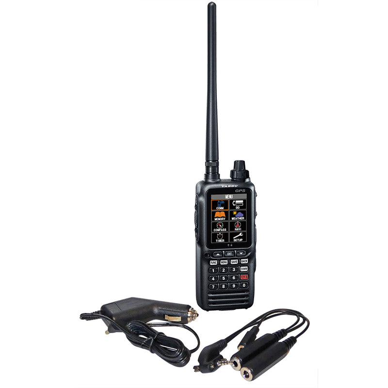 Yaesu FTA-850L Air-Band VHF Handheld Transceiver Full Colour Display LI ION Battery