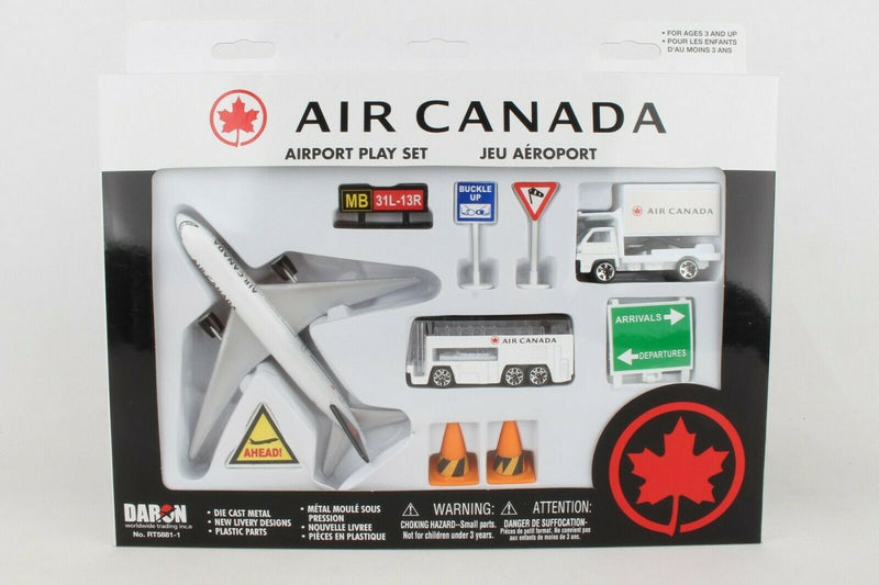 Daron Air Canada Airport Playset, 12-Piece RT5881-1 Die Cast - Skywing World