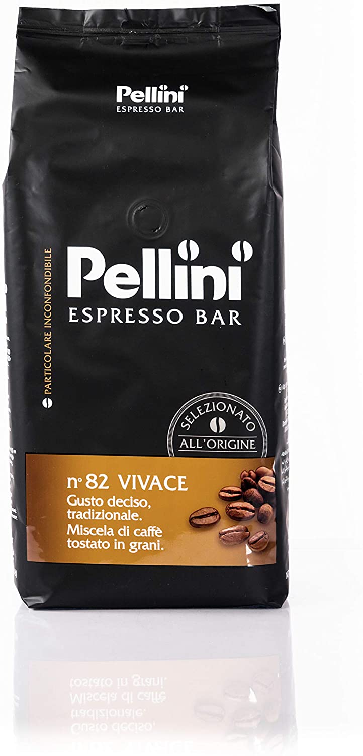 Pellini Espresso Bar - N°82 Vivace Whole Bean Coffee (3 Pack) 1000G/2.2LBS