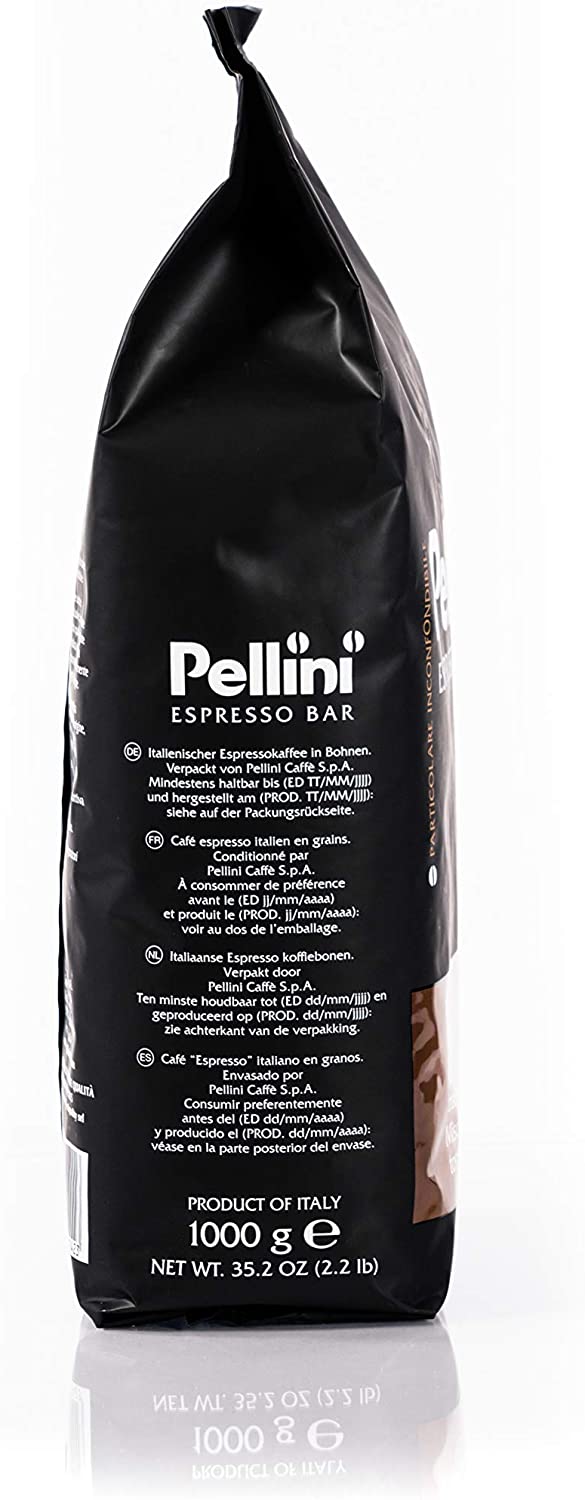 Pellini Espresso Bar - N°82 Vivace Whole Bean Coffee (3 Pack) 1000G/2.2LBS