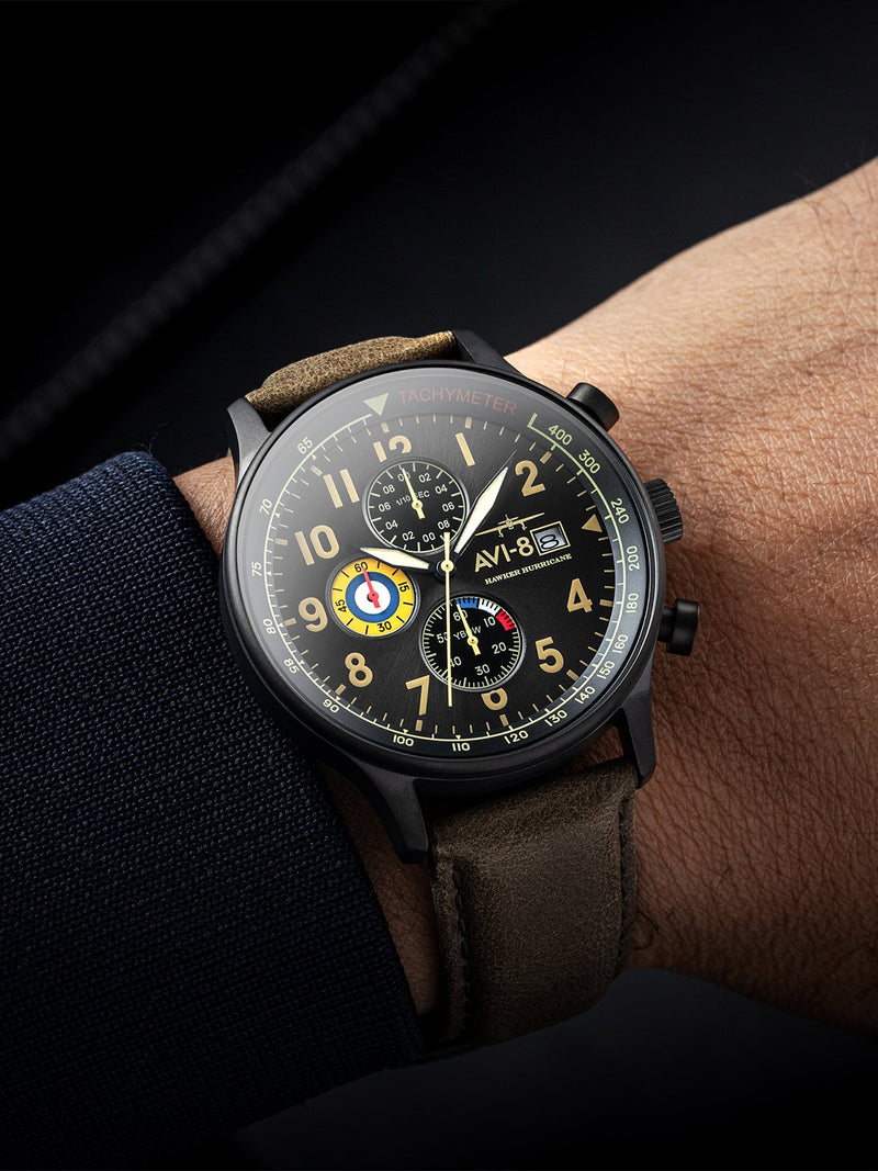 AVI-8 Hawker Hurricane Men Chronograph Quartz AV-4011-0E