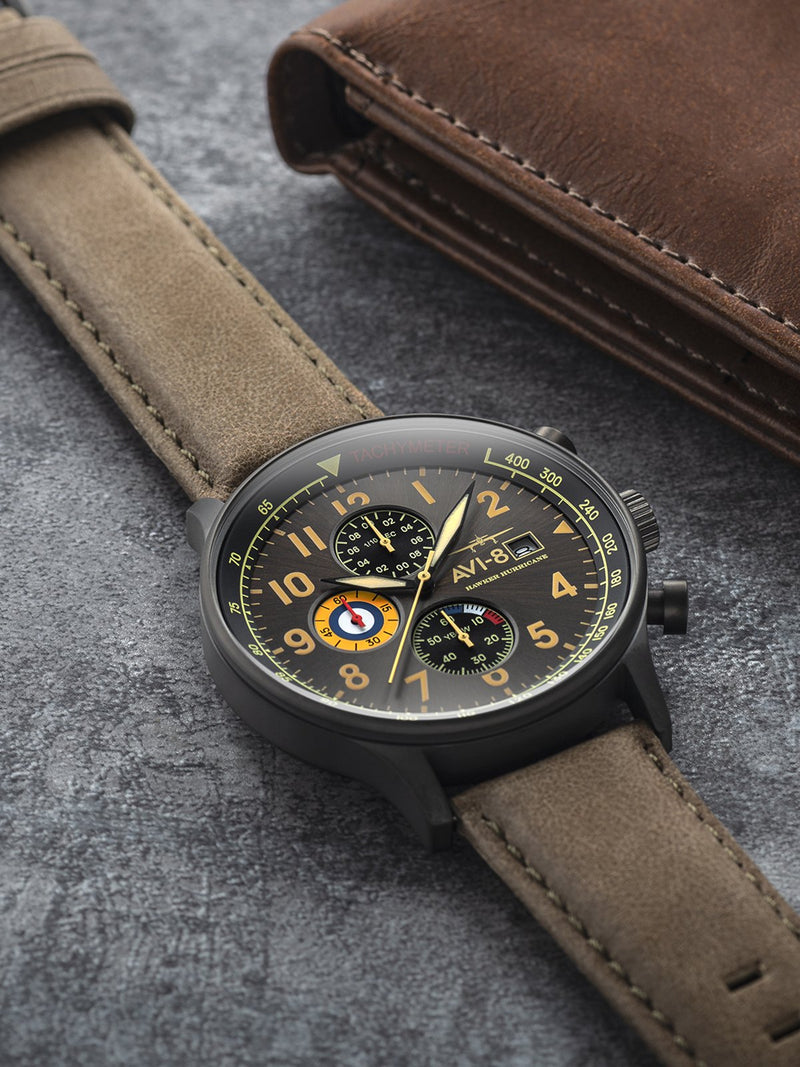 AVI-8 Hawker Hurricane Men Chronograph Quartz AV-4011-0E