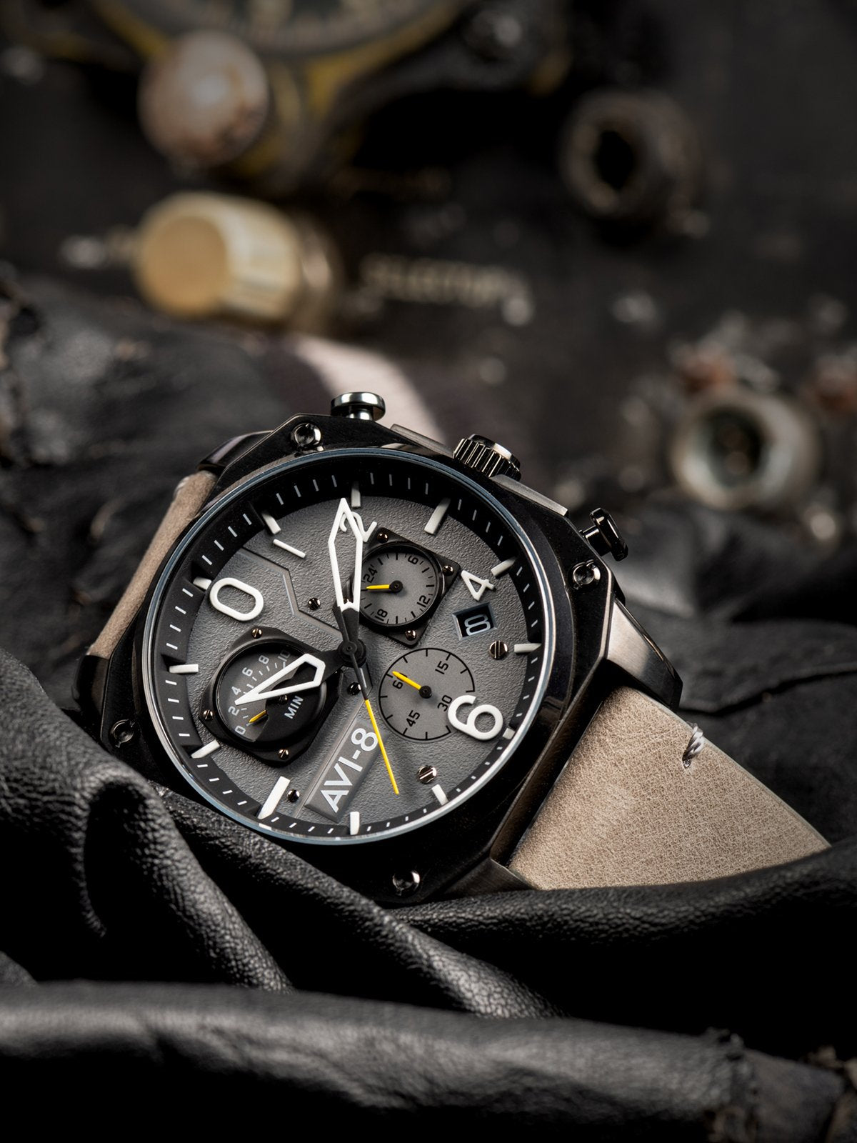 AVI-8 Hawker Hunter Men Chronograph Quartz AV-4052-03