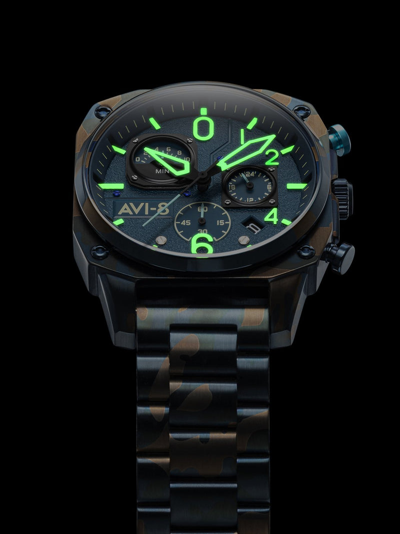 AVI-8 Hawker Hunter Retrograde Air Camo Quartz Blue AV-4052-33