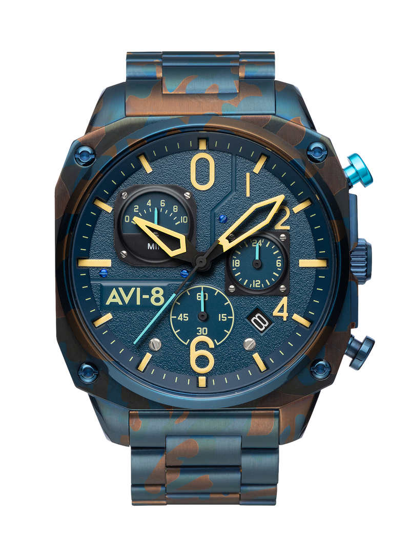 AVI-8 Hawker Hunter Retrograde Air Camo Quartz Blue AV-4052-33
