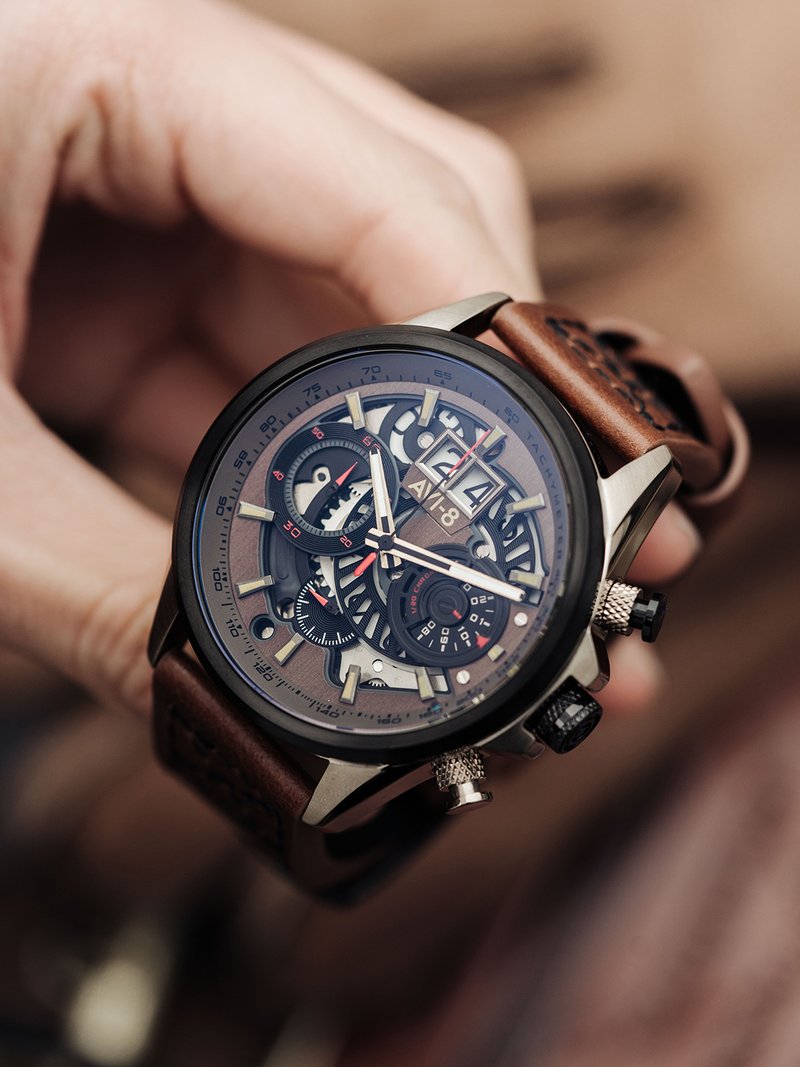 AVI-8 Hawker Harrier II Men Chronograph Quartz AV-4065-06