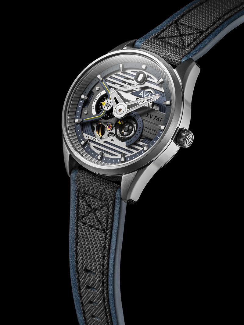AVI-8 Hawker Harrier Men Chronograph Quartz Blue AV-4074-01