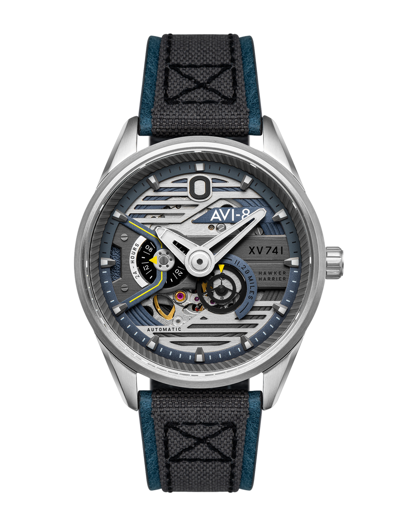 AVI-8 Hawker Harrier Men Chronograph Quartz Blue AV-4074-01