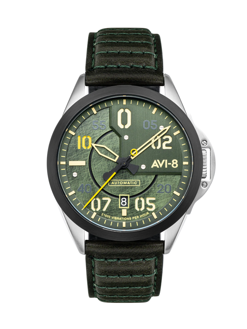 AVI-8 P-51 Mustang Hitchcock Meadow Brook Automatic Watch AV-4086-03