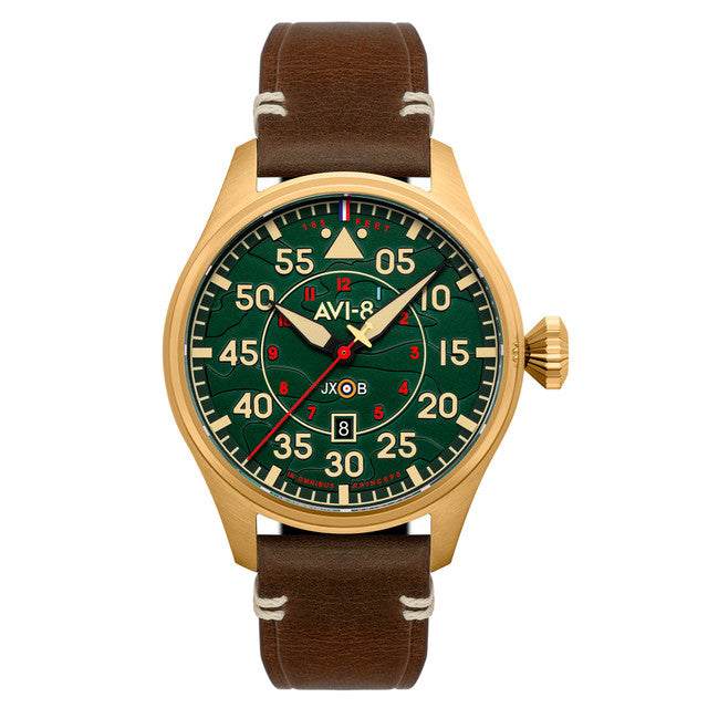 AVI-8 Hawker Hurricane Northolt Clowes Automatic Watch AV-4097-04