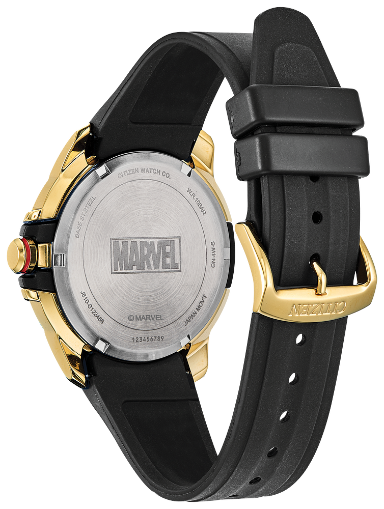 Citizen Marvel Avengers Eco-Drive Gold Stainless Steel Watch AW1155-03W