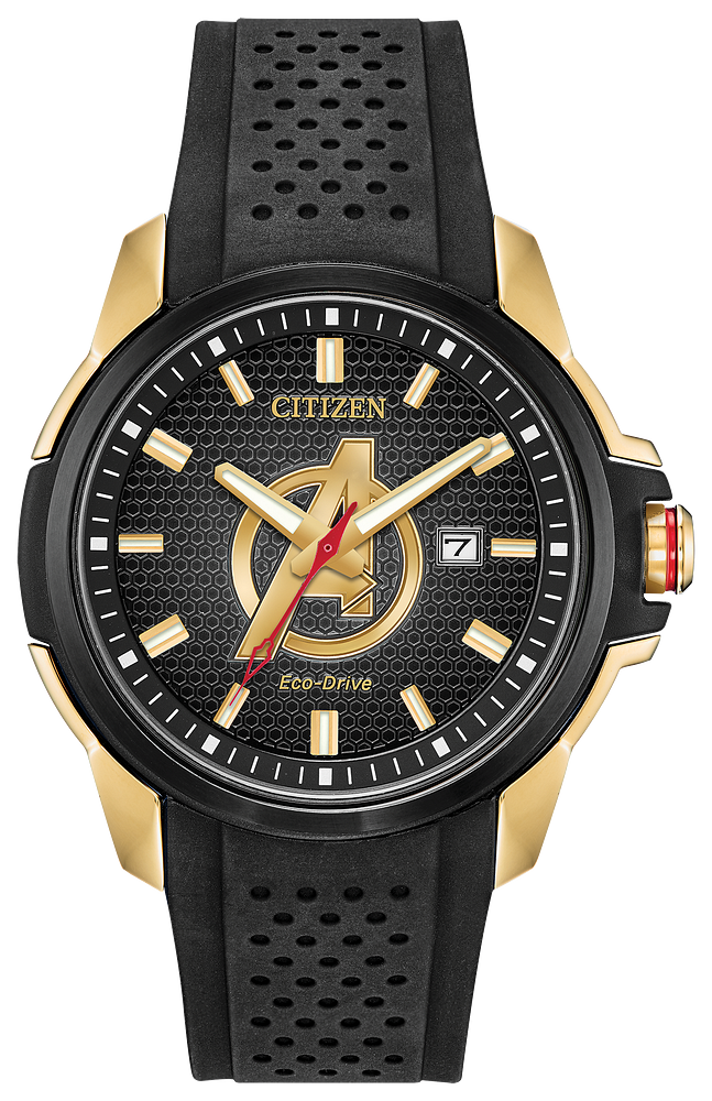 Citizen Marvel Avengers Eco-Drive Gold Stainless Steel Watch AW1155-03W