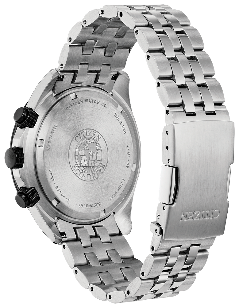 Citizen Corso Chronograph Perpetual Calendar Watch Silver BL5568-54L