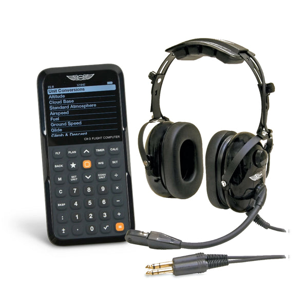 【asa】 ASA CX-3 - Pathfinder Flight Computer & ASA Air Classics Headset HS-1A