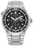 Citizen Endeavor Men's Silver Tone Stainless Steel Bracelet Watch BJ7140-53E